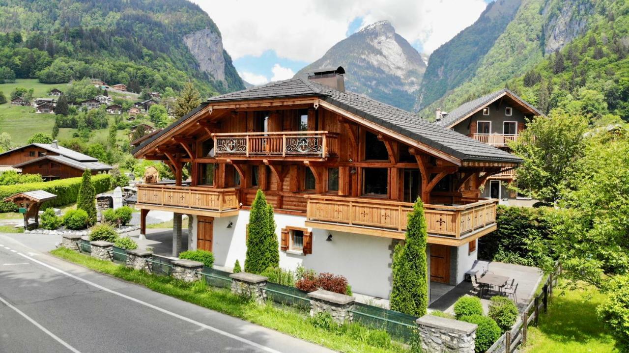 Chalet Clos Moccand Samoëns Kültér fotó